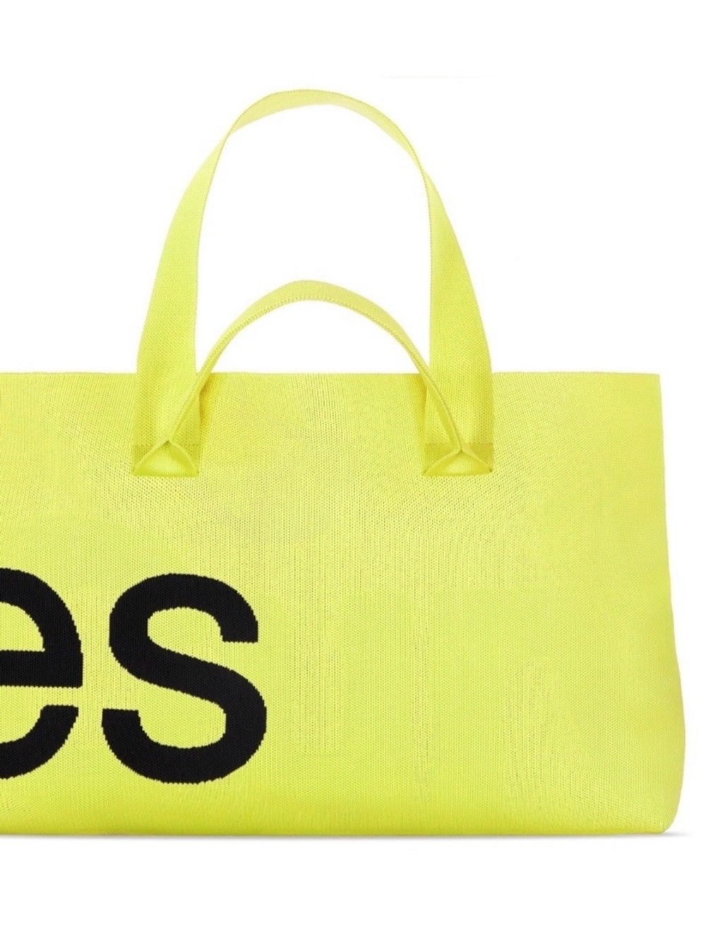 CURVES Olive & Lime Canvas Tote Bag - Picture 5 of 6